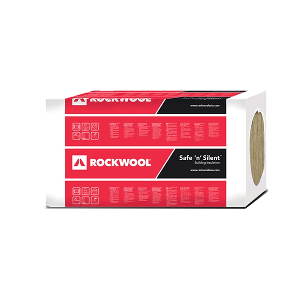 ร็อควูล ฉนวนกันเสียง ROCKWOOL SAFE N SILENT PRO 330 หนา 2 นิ้ว 60x5x120 ซม. จัดส่งโดย HomePro รูปที่ 4