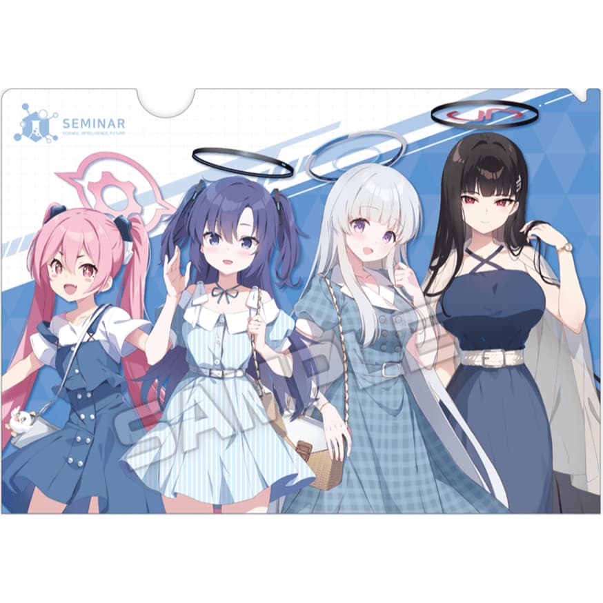 Blue Archive x LAWSON Collab Limited Edition : Seminar แฟ้มเอกสาร ไซส์ A4 รูปที่ 8
