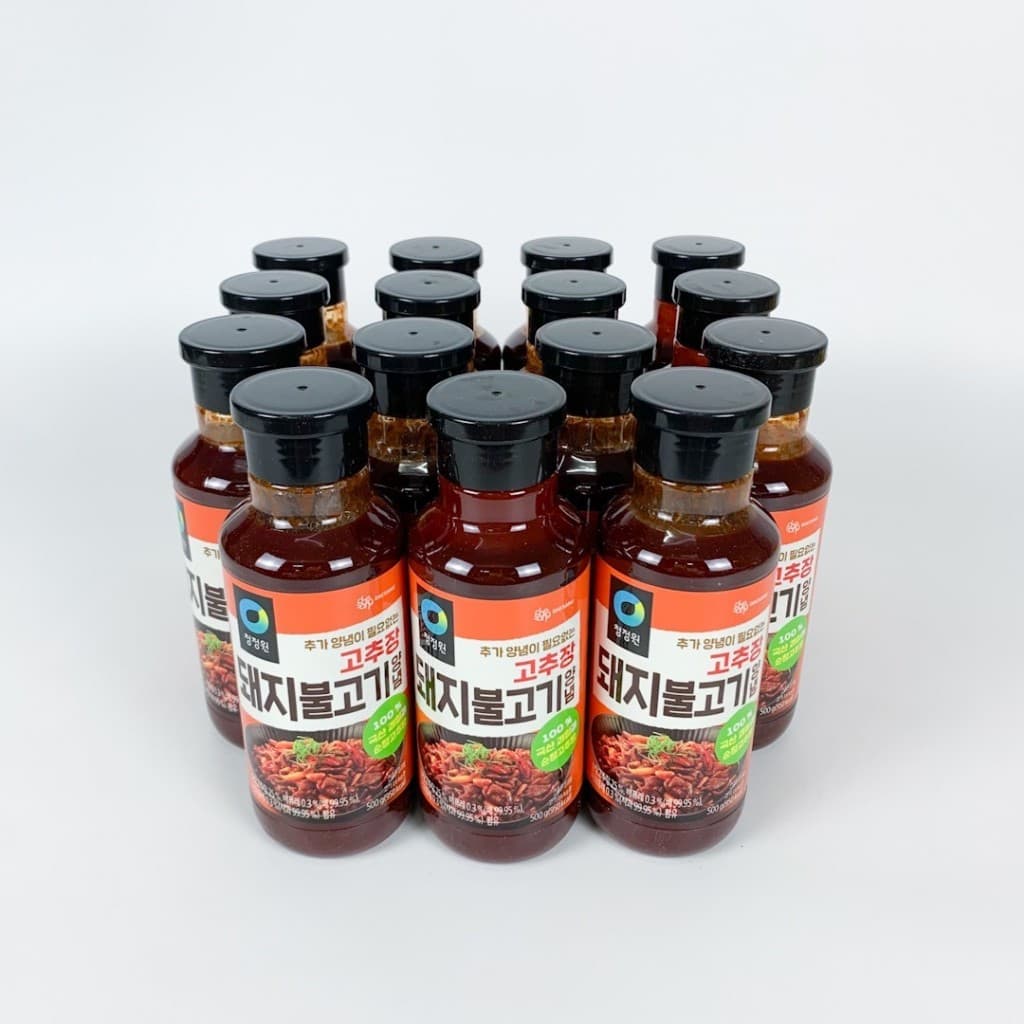 ซอสหมักหมูเกาหลี รสโคชูจัง Chungjungone Gochujang Pork Bulgogi 고추장 돼지 불고기 บุลโกกี นำเข้าจากเกาหลี รูปที่ 3