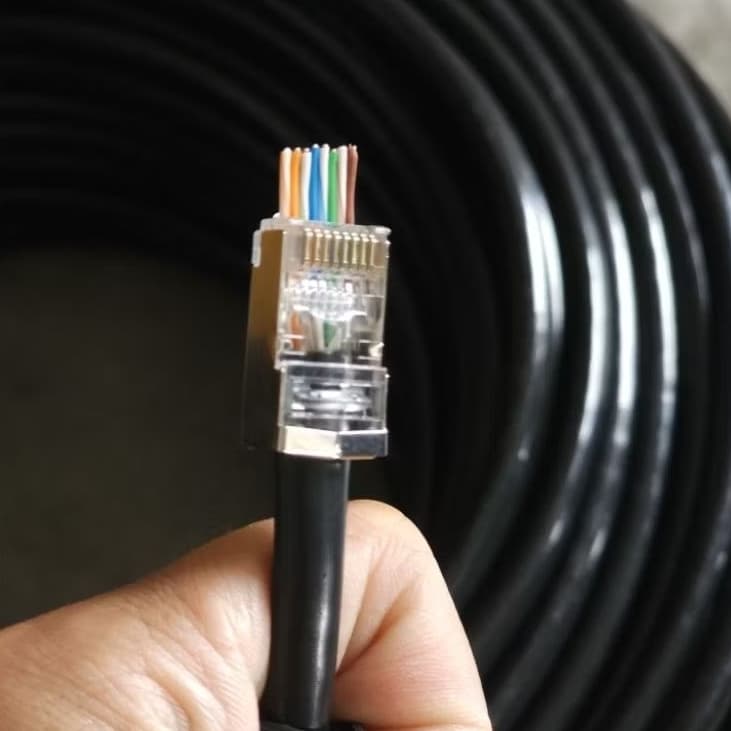 สายแลนภายนอก CAT6 Lan cat6 Outdoor UTP RJ45 outdoor 20m 40m 60m 80m 100m สายแลน Cat6 ทนแดด ทนฝน รูปที่ 4