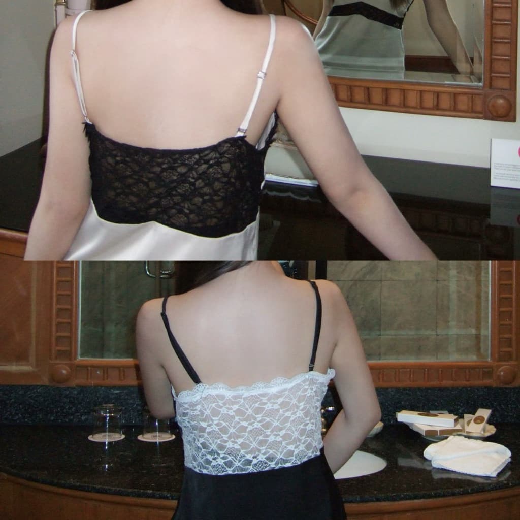 ส่งด่วน Serlyn | SELENA Lace SATIN ซาตินลูกไม้ รูปที่ 7