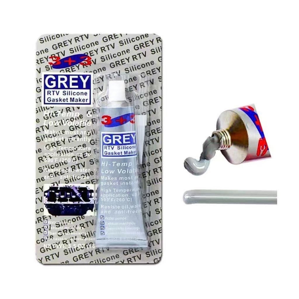 กาวทาปะเก็น แดง/น้ำเงิน/เทา/ดำ ซิลิโคน RTV HI-TEMP SILICONE ขนาด 100 กรัม ทนความร้อน 260 องศา ใช้งานได้ดี กาวปะเก็น รูปที่ 5