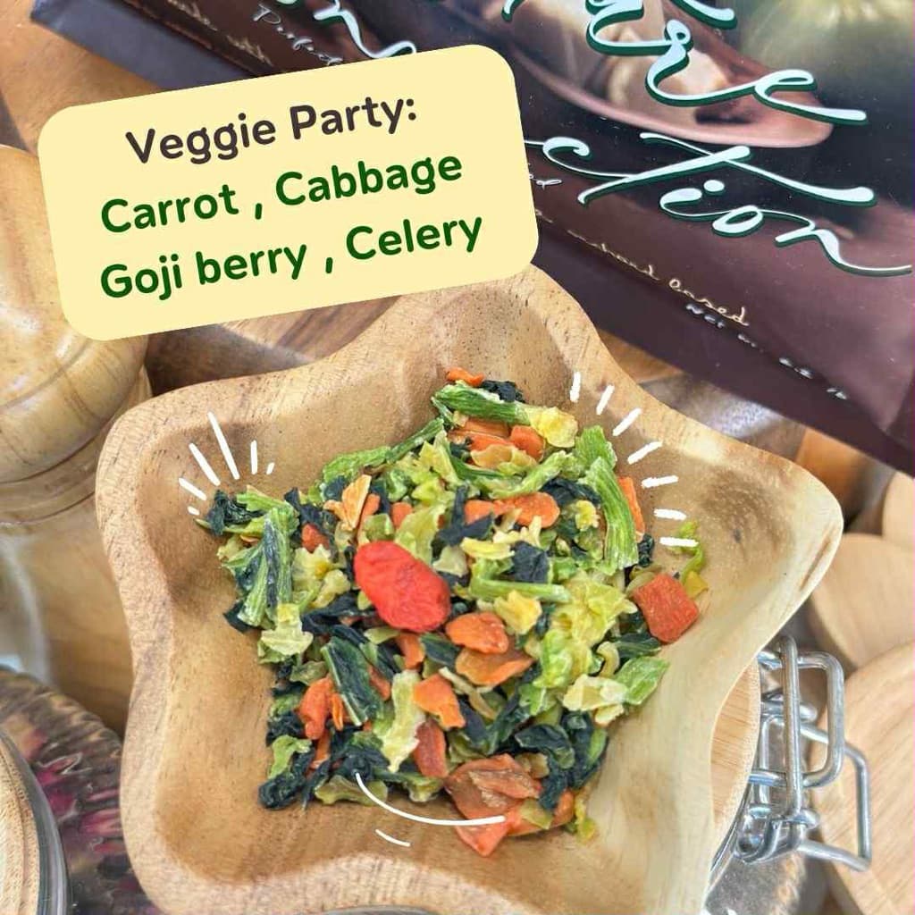 veggie party ผักรวมอบกรอบ รูปที่ 2