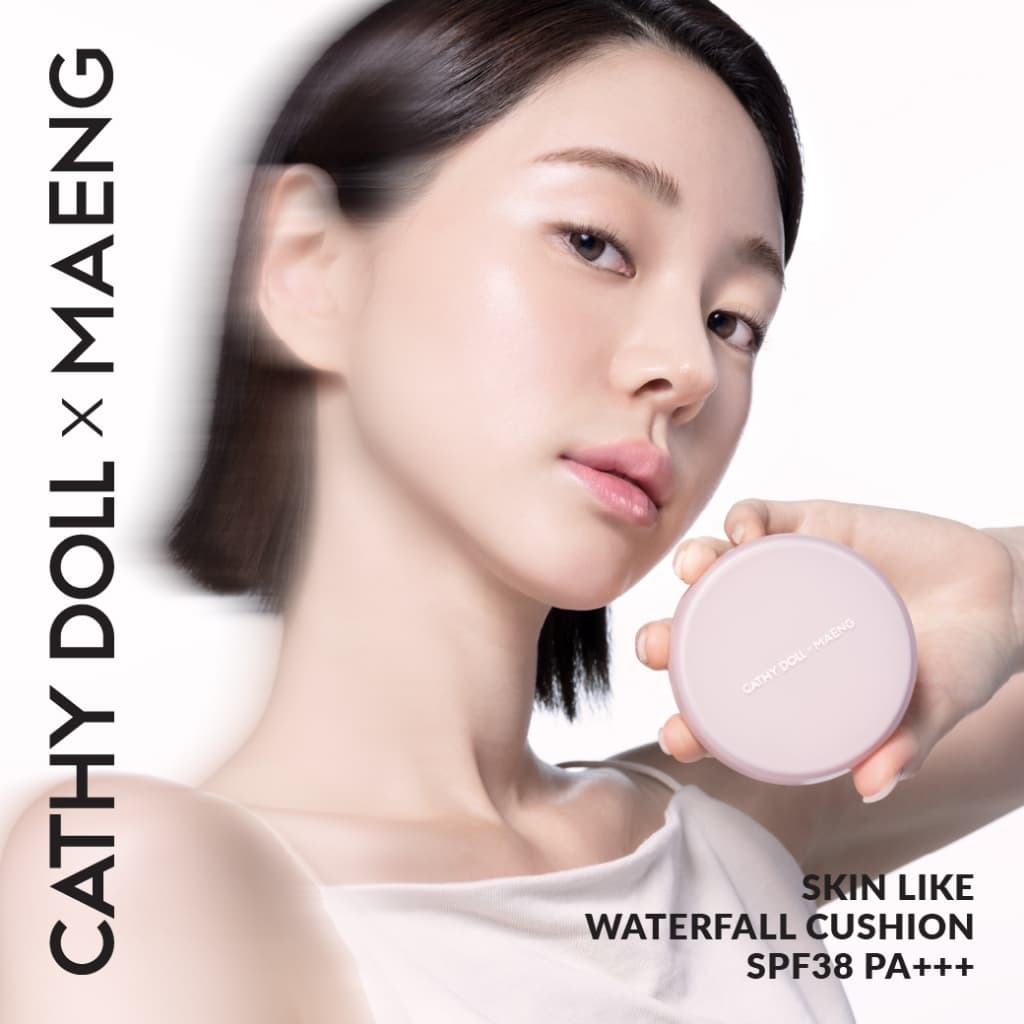 Cathy Doll สกินไลก์วอเตอร์ฟอลล์คุชชั่น เอสพีเอฟ38 พีเอ+++ 15g #CathyDollxMaeng รูปที่ 1