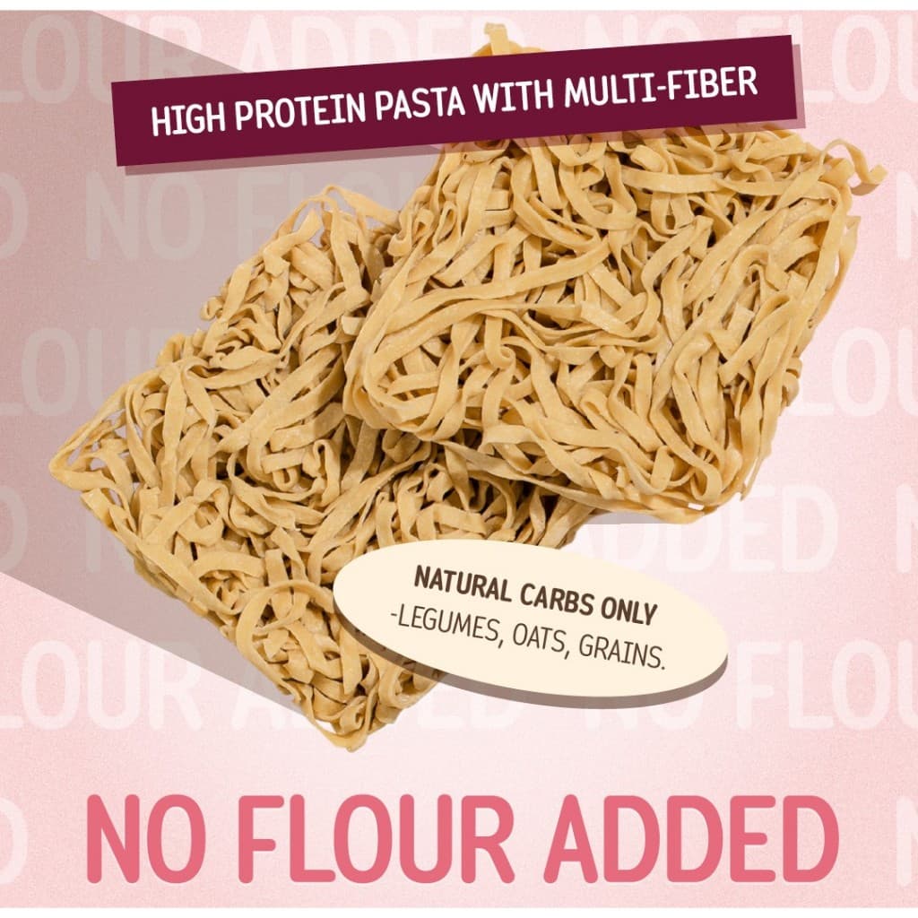 เส้นโปรตีนสูง ใยอาหารรวม I เน้นสุขภาพ อิ่มนานไม่อ้วน โลว์คาร์บ High Protein Pasta with Multi-Fiber รูปที่ 3