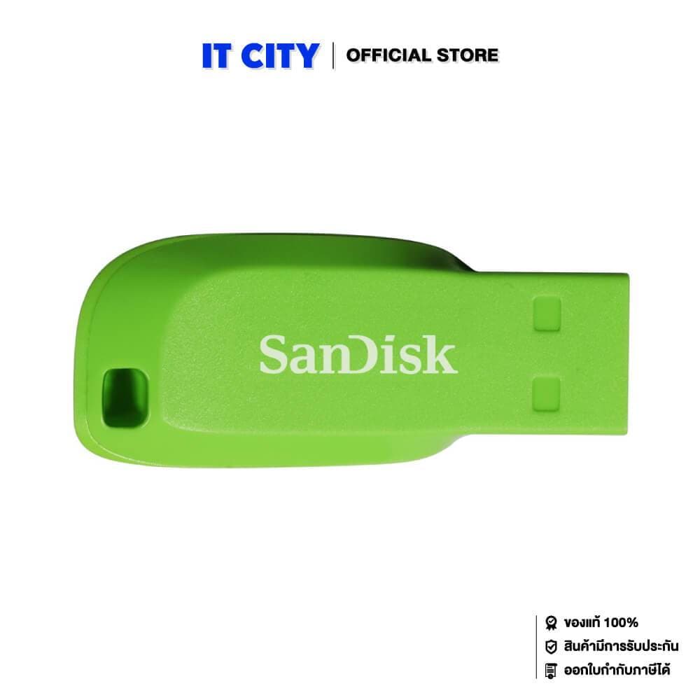 SANDISK USB2.0 Cruzer Blade CZ50 32GB/G MS2-000819 แฟลชไดร์ฟ รูปที่ 1