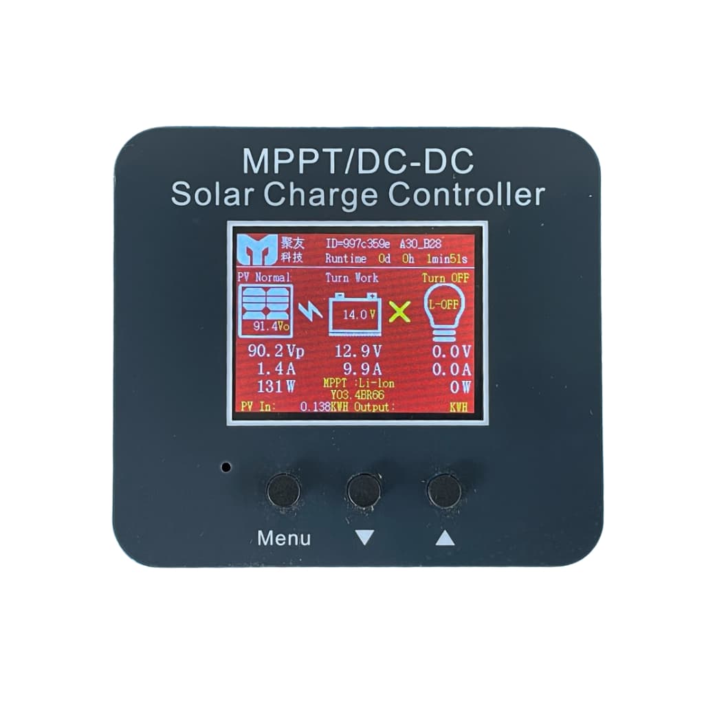 MPPT DC-DC 12V/24V/36V/48V MPPT โซล่าชาร์จเจอร์ ลิมิตกระแสได้ ช่วยให้แบตไม่บวม รูปที่ 4