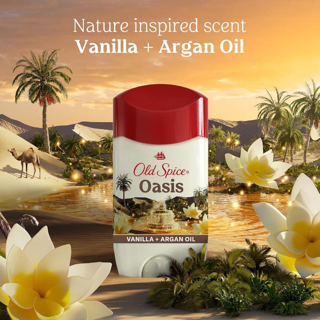 *ของแท้นำเข้าจากUSA* Old Spice โรลออน กลิ่น Oasis กลิ่นวานิลลาผสมกล้วยไม้และดอกไม้ หวานละมุนสไตล์สาวหวาน รูปที่ 5