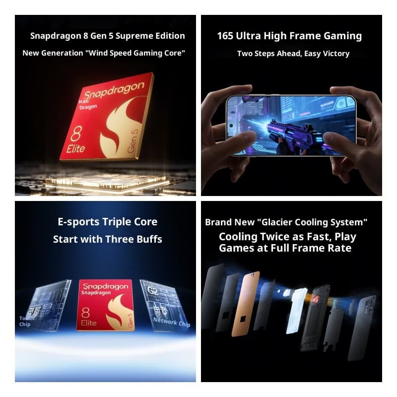 Rom Global OnePlus 15 CPH2747 ออกซิเจน 16.0 Snapdragon 8 Elite Gen 5 6.78" 7300mAh 120W รูปที่ 2