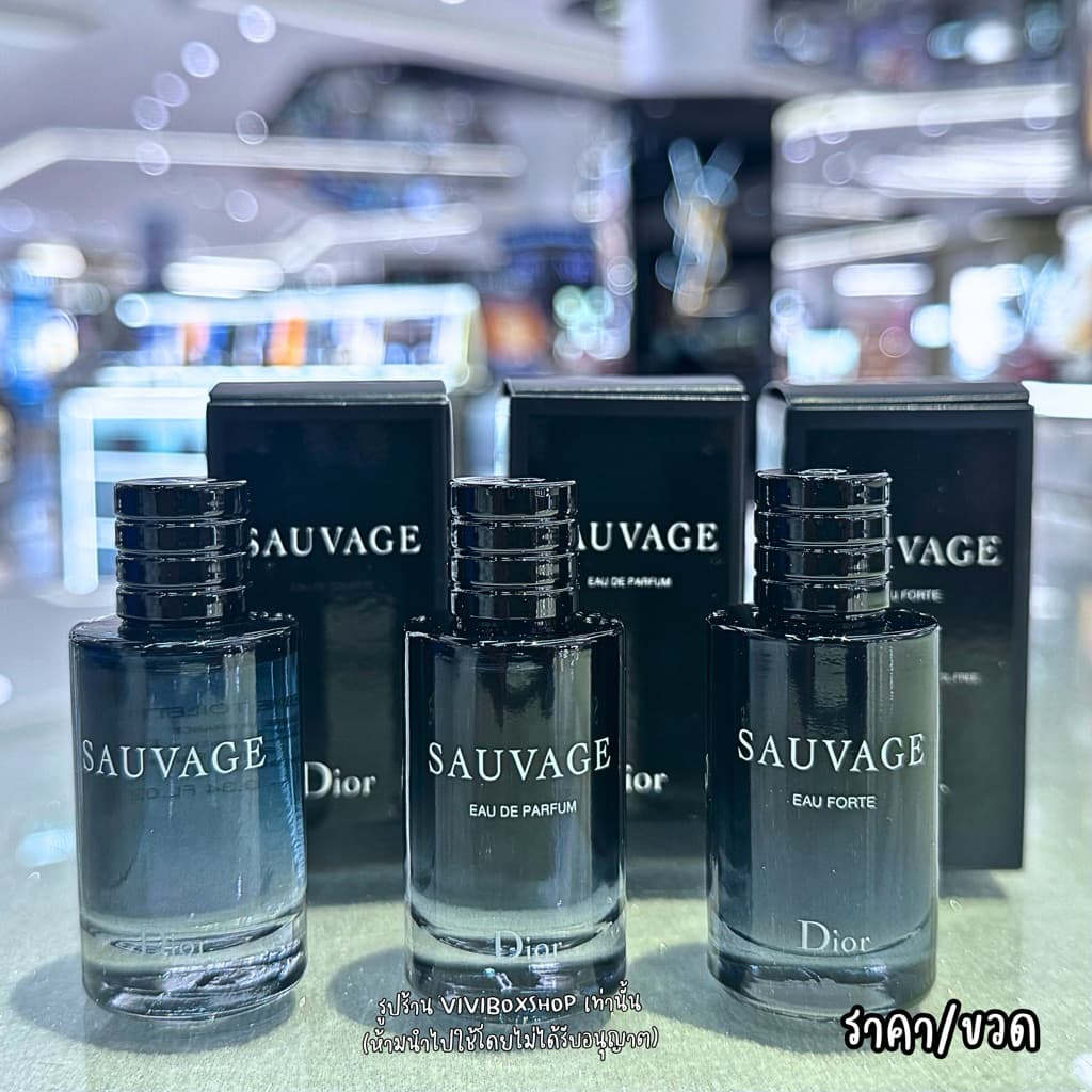 Sauvage Edp, EDT, Eau Forte ป้ายคิง แท้ รูปที่ 1