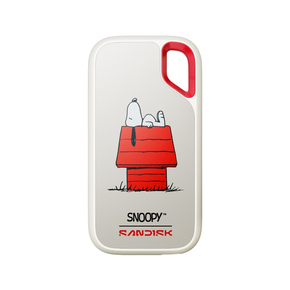 SanDisk X Snoopy ฮาร์ดดิสก์แบบพกพา SSD Extreme Portable 1TB Limited Edition by Banana IT รูปที่ 2
