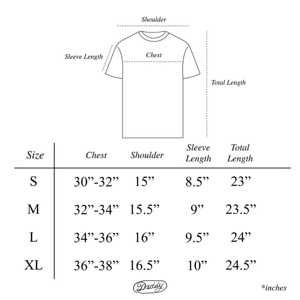 DADDY | Music Heart Boxy Ringer Tee เสื้อสีฟ้า สุดน่ารัก รูปที่ 8
