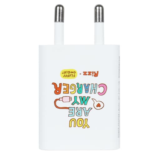Rizz Fluffy 2in1 Charger Set 25W ชุดชาร์จลิขสิทธิ์แท้ลาย Fluffy omelet รุ่น FO-WCC-01 รูปที่ 5