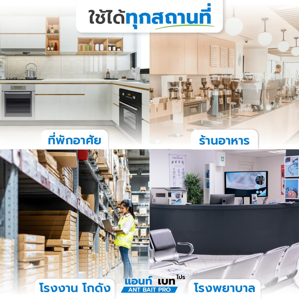 แอนท์เบทโปร เจลกำจัดมด เหยื่อกำจัดมด ของแท้ ! ฉลากภาษไทย รูปที่ 5