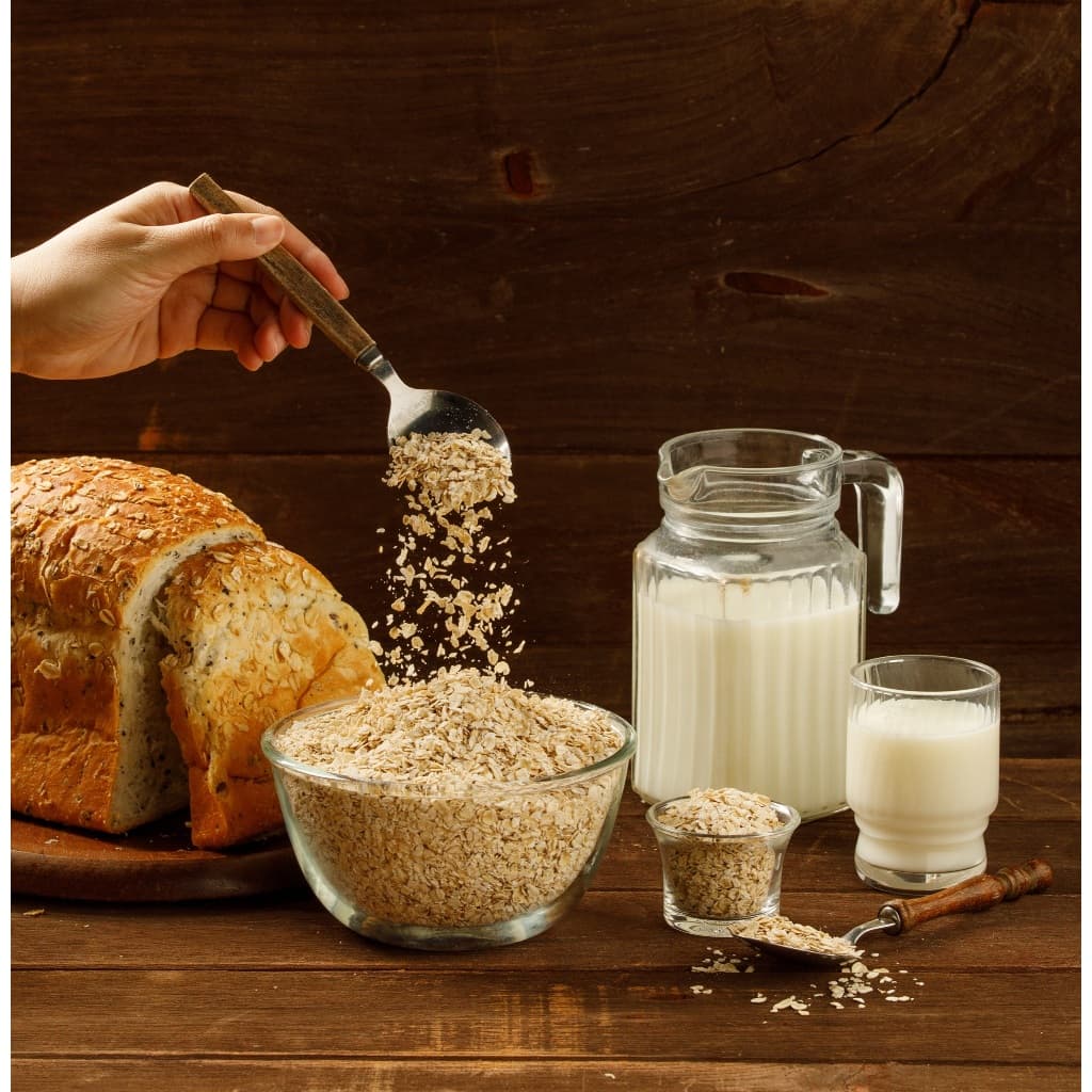 เวอรี่นาย ข้าวโอ๊ต อบบดหยาบ เกรดพรีเมี่ยม 800 กรัม Verre9 Quick Rolled Oat รูปที่ 6