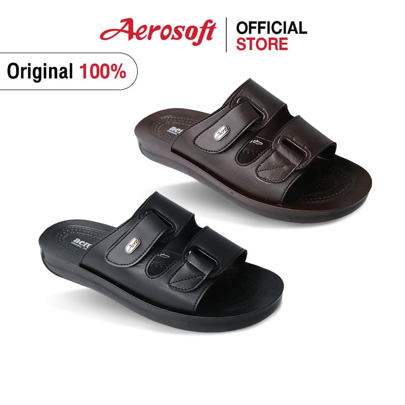 Aerosoft รองเท้าแตะผู้ชายแบบสวมแอโร่ซอฟ รุ่น MA4142 รูปที่ 1