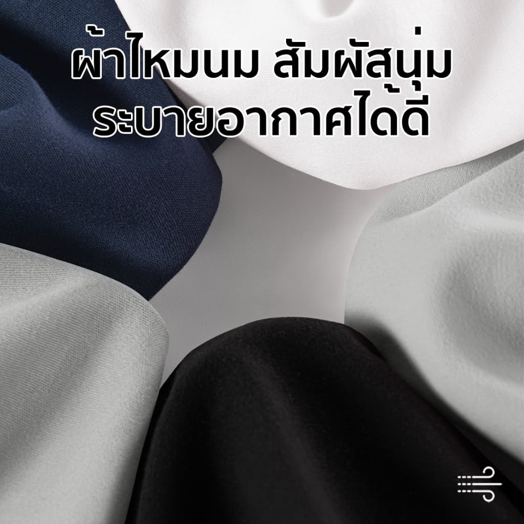 HeaSmile เสื้อยืด T-Shirt เสื้อคอกลมแขนสั้น เสื้อยืดแฟชั่น ผ้านุ่ม ใส่สบาย ไม่ร้อน สำหรับผู้ชายและผู้หญิง รูปที่ 3