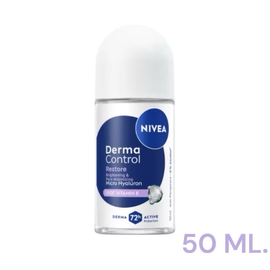 นีเวีย โรลออน 50 มล. NIVEA ROLL ON ผลิตภัณฑ์ลดเหงื่อและช่วยระงับกลิ่นกาย รูปที่ 5