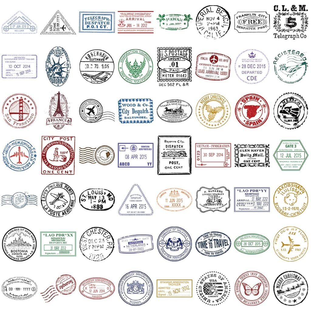 จัด สติกเกอร์ใสรูปตราประทับ 60 ชิ้น รูปที่ 3