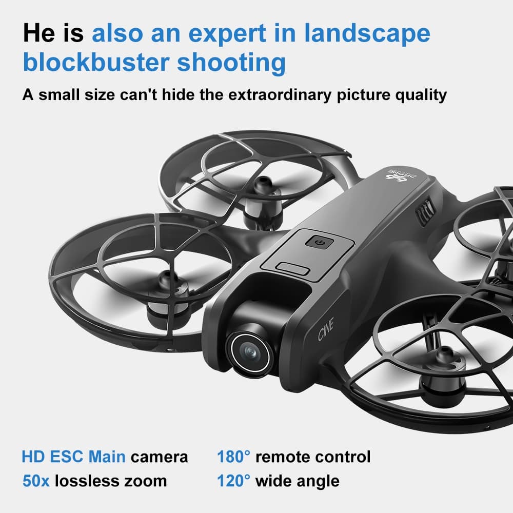 2026DJI ระดับ drone V666 โดรน drons หลบสิ่งกีดขวางได้ 360°โดรน Brushless โดรมบังคับ รีโมทพร้อ รูปที่ 5