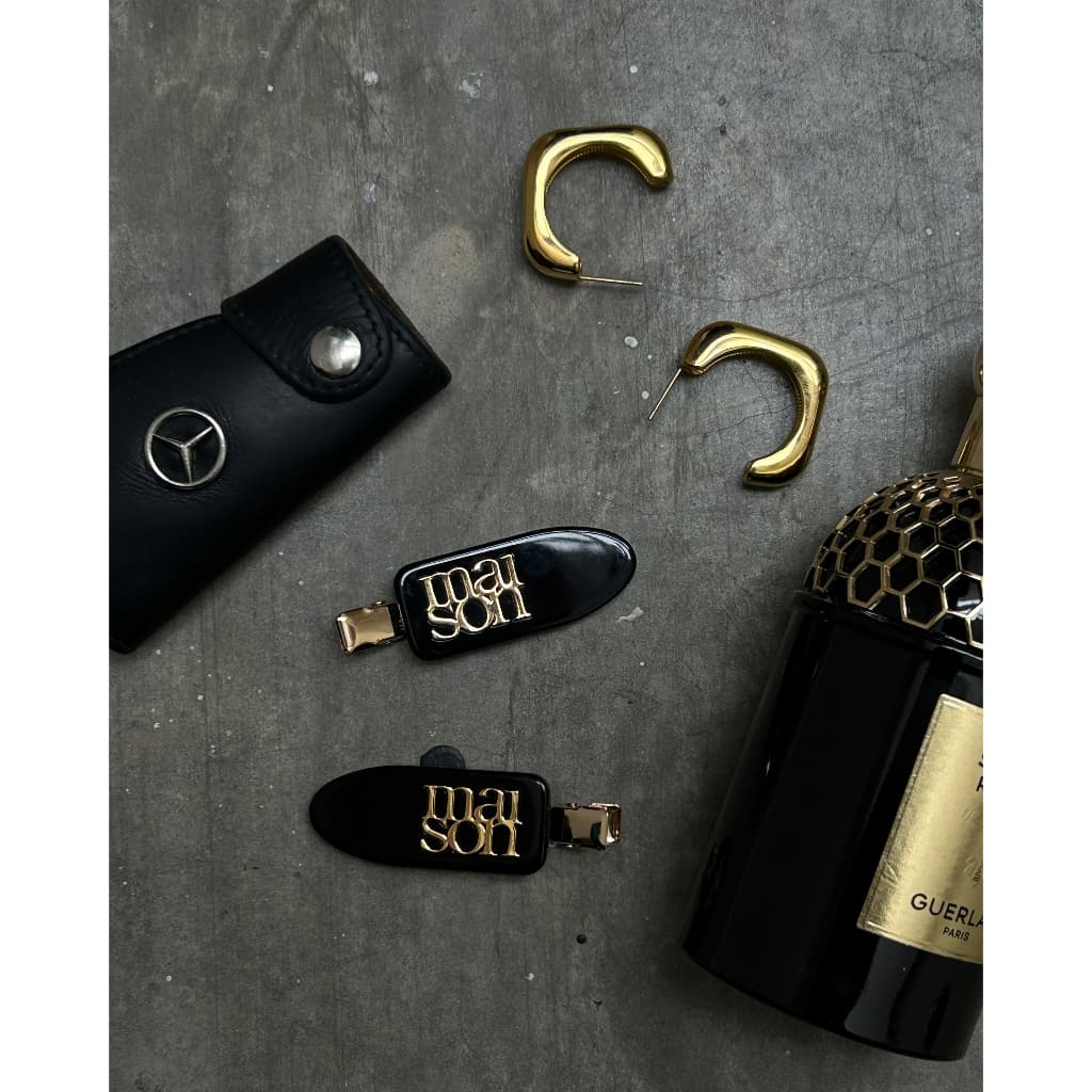 maison KEEPS | Set of Backstage Dual Logo Hair Clip | กิ๊บติดผม รูปที่ 6