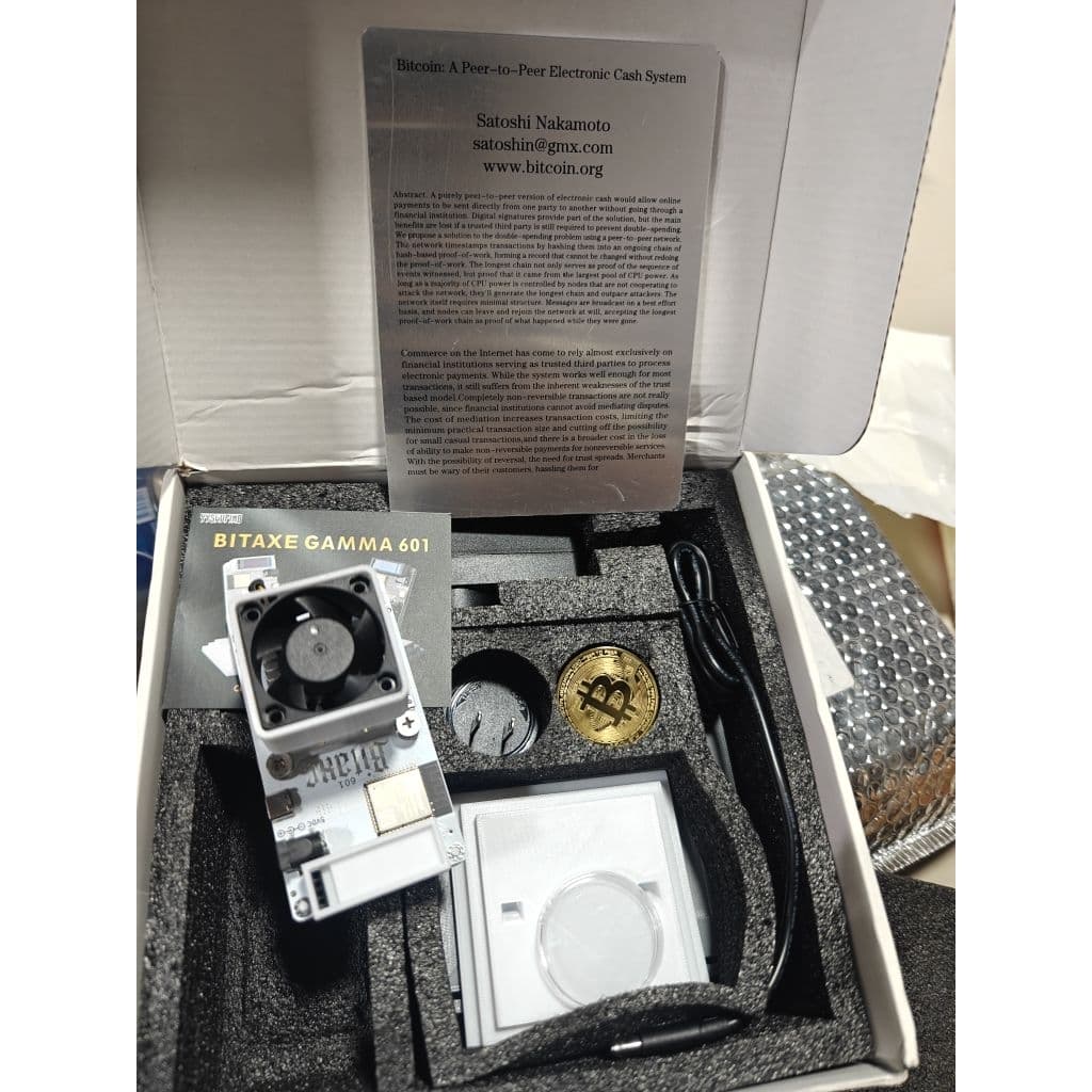 เครื่องขุดบิทคอยน์ BTC Mining Bitaxe Gamma 601 BTC Lotto 1.2TH รูปที่ 5