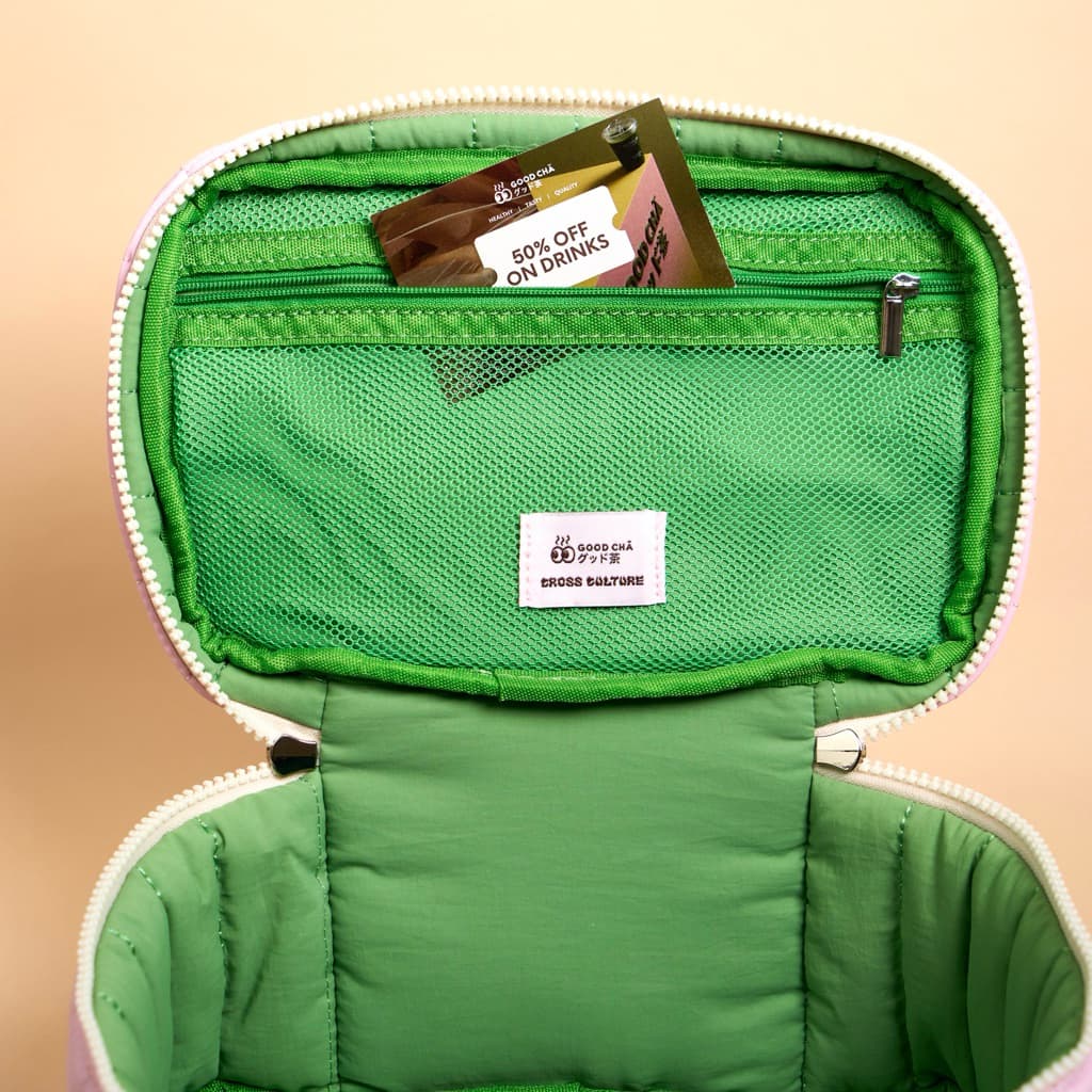 GOOD CHĀ x Cross Culture – Cou Cou Good Chā Vanity Bag รูปที่ 7
