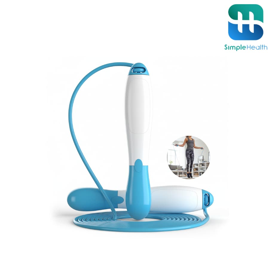Simple Health เชือกกระโดด Jump rope เชือกกระโดดออกกำลังกาย ปรับความยาวได้ จับถนัดมือ ความยาว 280 ซม. รูปที่ 1