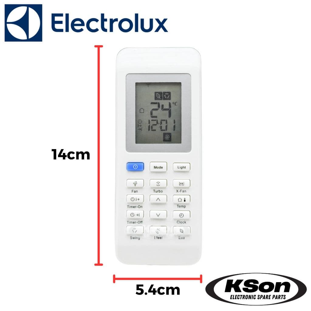 รีโมทแอร์ อิเลคโทรลักซ์ อะไหล่แอร์ Electrolux Air Conditioner Remote Control รุ่น YAK1FB5 รูปที่ 7