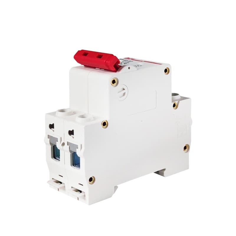 เบรกเกอร์ Breaker DC 500V 2P 6A-63A สำหรับไฟโซล่าเซล์ ไฟฟ้ากระแสตรง ป้องกันการลัดวงจร รูปที่ 5