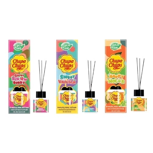 Chupa Chups x Fresh Time เจลหอมปรับอากาศ ก้านน้ำหอมปรับอากาศ ขนาด 155g , 230g , 30มล รูปที่ 7