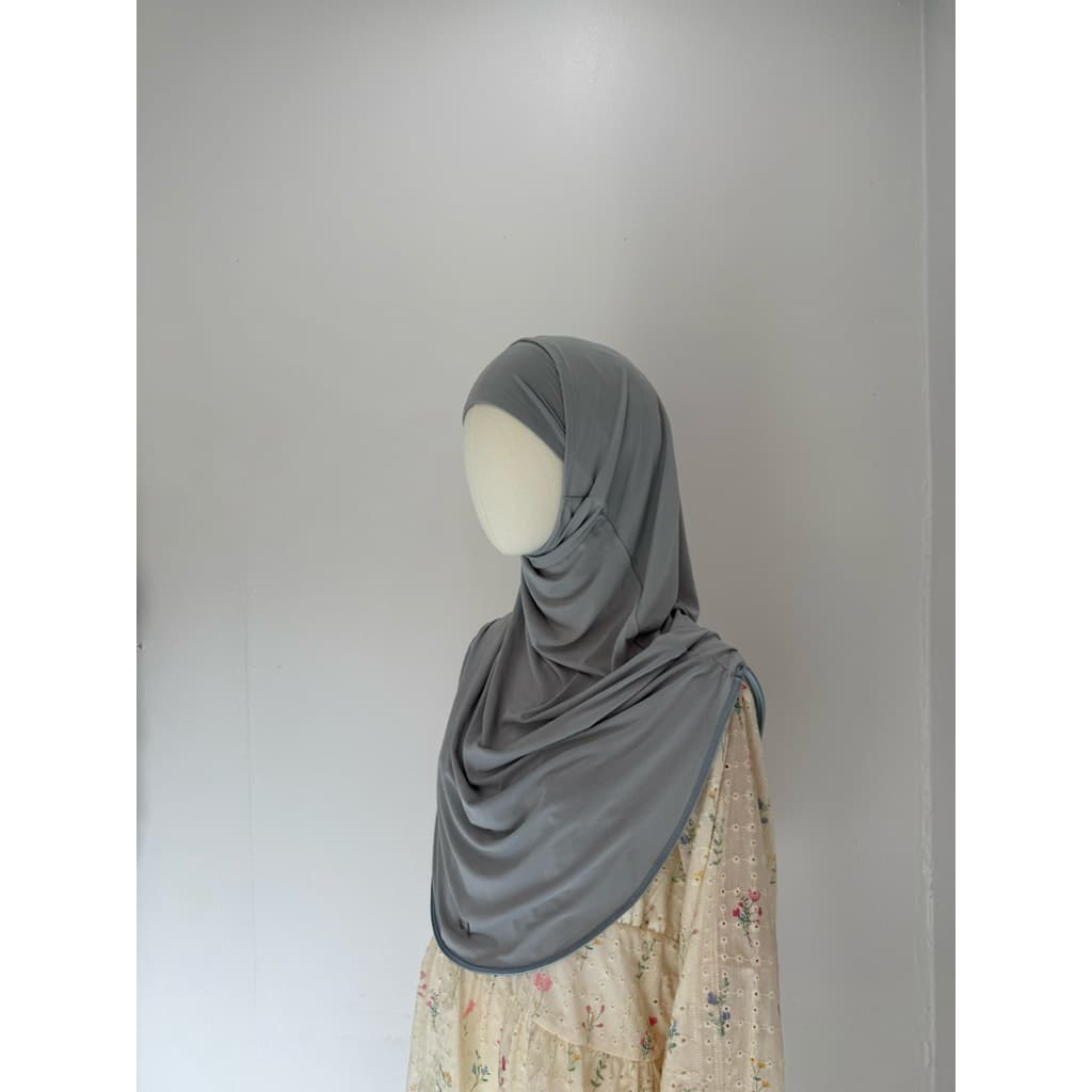 Naree รุ่น LUNA ผ้ายืด ITY ผ้าคลุมแม่ลูก ทรงหมุน ขอบกุ้น รุ่นใหม่ ขนาดหน้า 11-12 / 4 size S M L XL รูปที่ 1