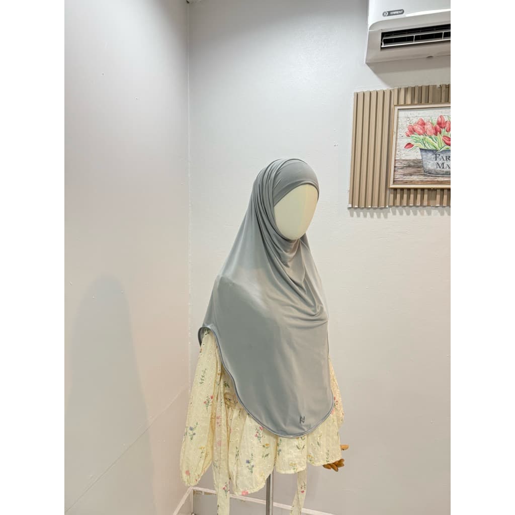 Naree รุ่น LUNA ผ้ายืด ITY ผ้าคลุมแม่ลูก ทรงหมุน ขอบกุ้น รุ่นใหม่ ขนาดหน้า 11-12 / 4 size S M L XL รูปที่ 5