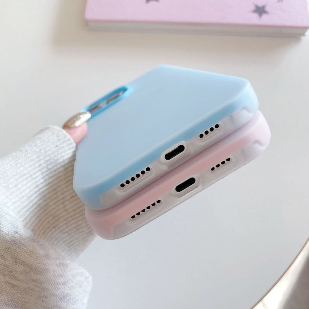 เคสมือถือ สำหรับ OPPO A6 A6X A3pro A5Pro A6Pro A5X A78 A58 A57 A53 สีพื้น2ชั้น #2S-M รูปที่ 7