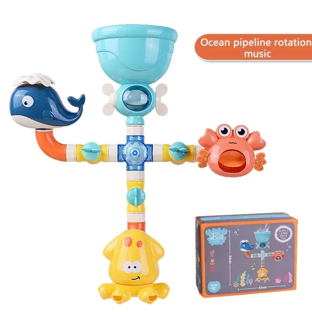 JoyToys ของเล่นอาบน้ำเด็ก สนุกไม่ต้องใช้ถ่าน ทนทาน ติดตั้งง่าย หลายแบบให้เลือก รูปที่ 3