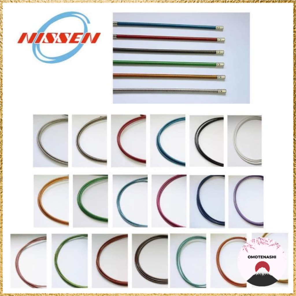 NISSEN CABLE CO., LTD. Stainless Steel Brake Outer Cable, 2m รูปที่ 1