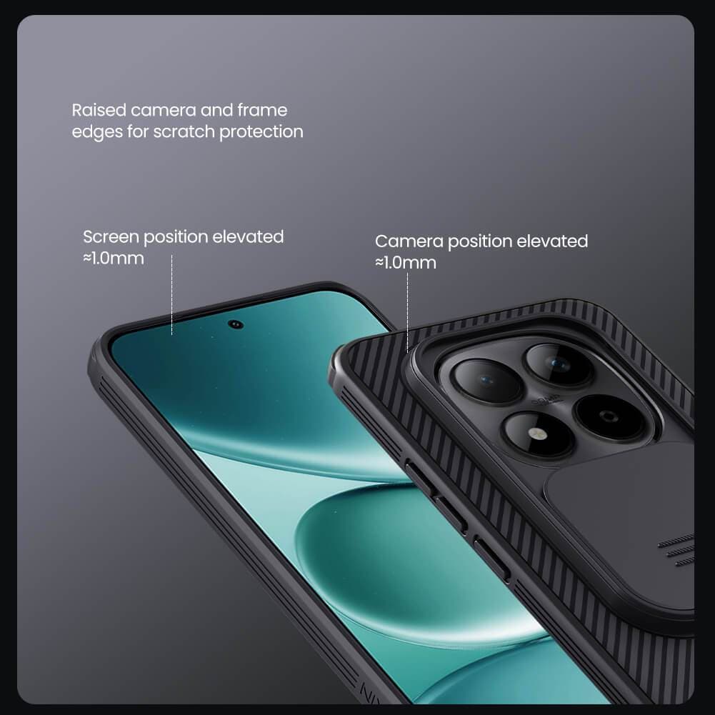 Nillkin เคส สำหรับ Xiaomi Redmi Note 15 Pro Plus/Note 15 Pro/Note 14 Pro/Note 14 Pro Plus/Note 14 เคสกันกระแทกสไลด์กล้อง รูปที่ 6