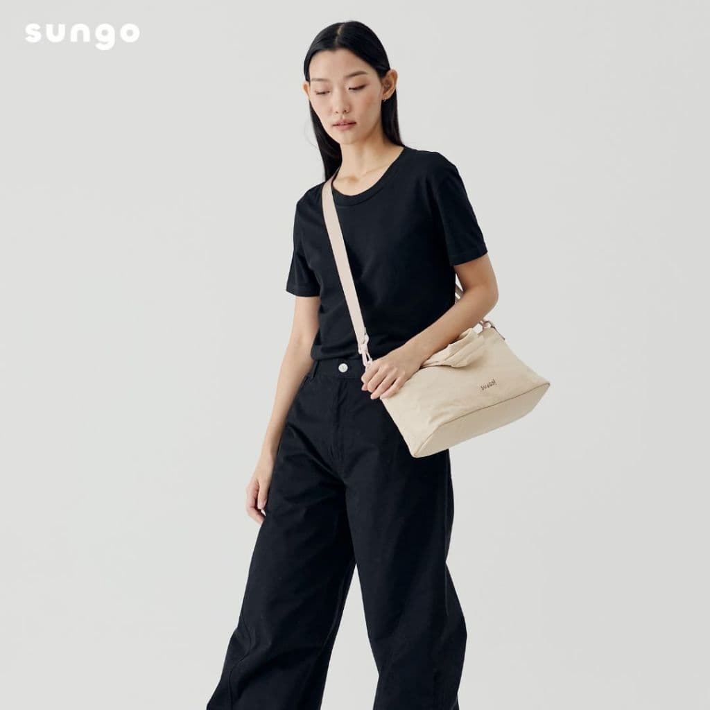 Sungo Lulu Handbag กระเป๋าโท้ท ผ้าไนลอน จุของเยอะ Large Capacity Hand Bag ผู้หญิง รูปที่ 8