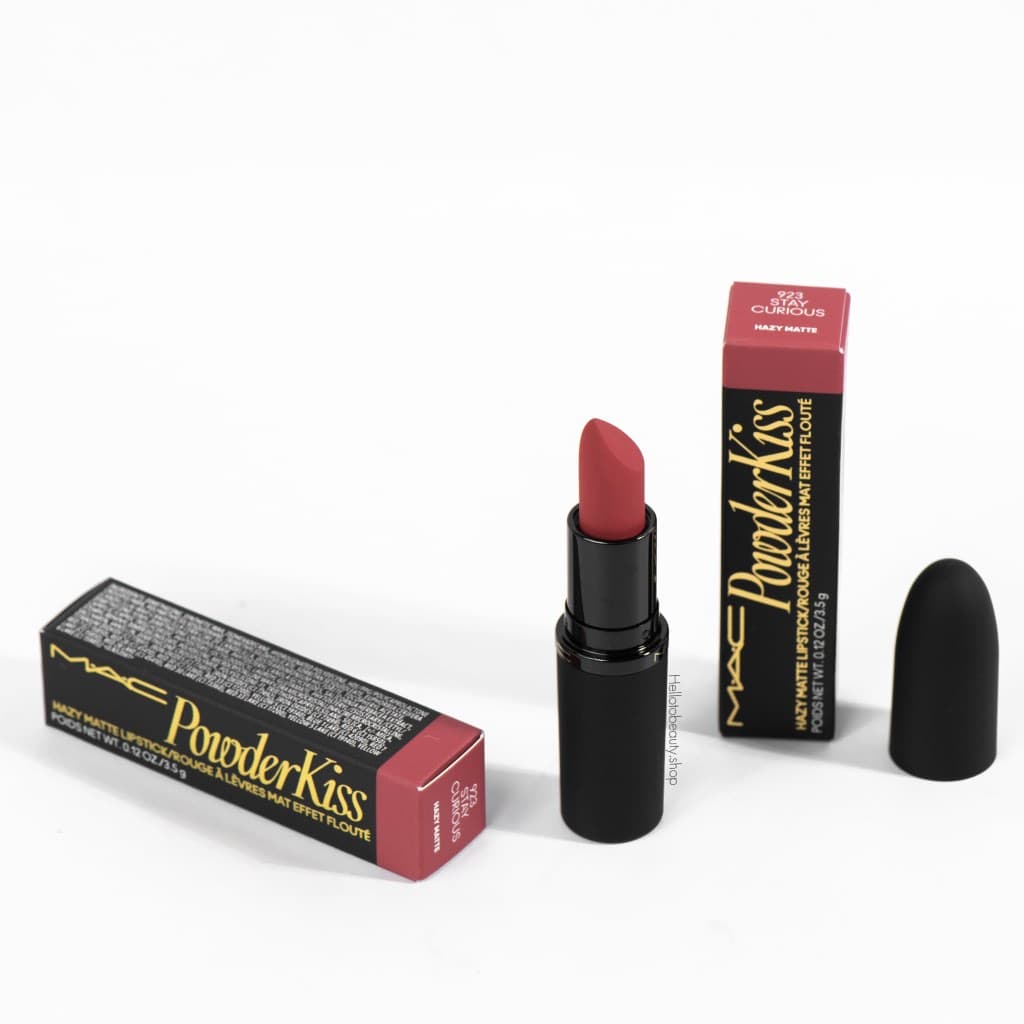 MAC ลิปสติก POWDER KISS HAZY MATTE LIPSTICK 3.5 กรัม รูปที่ 7