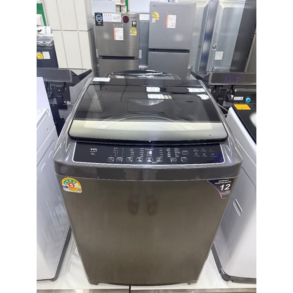 TCL เครื่องซักผ้า ขนาด 19 กิโล รุ่น WT195FTLG ระบบ INVERTER รับประกันนาน 12 ปี รูปที่ 2