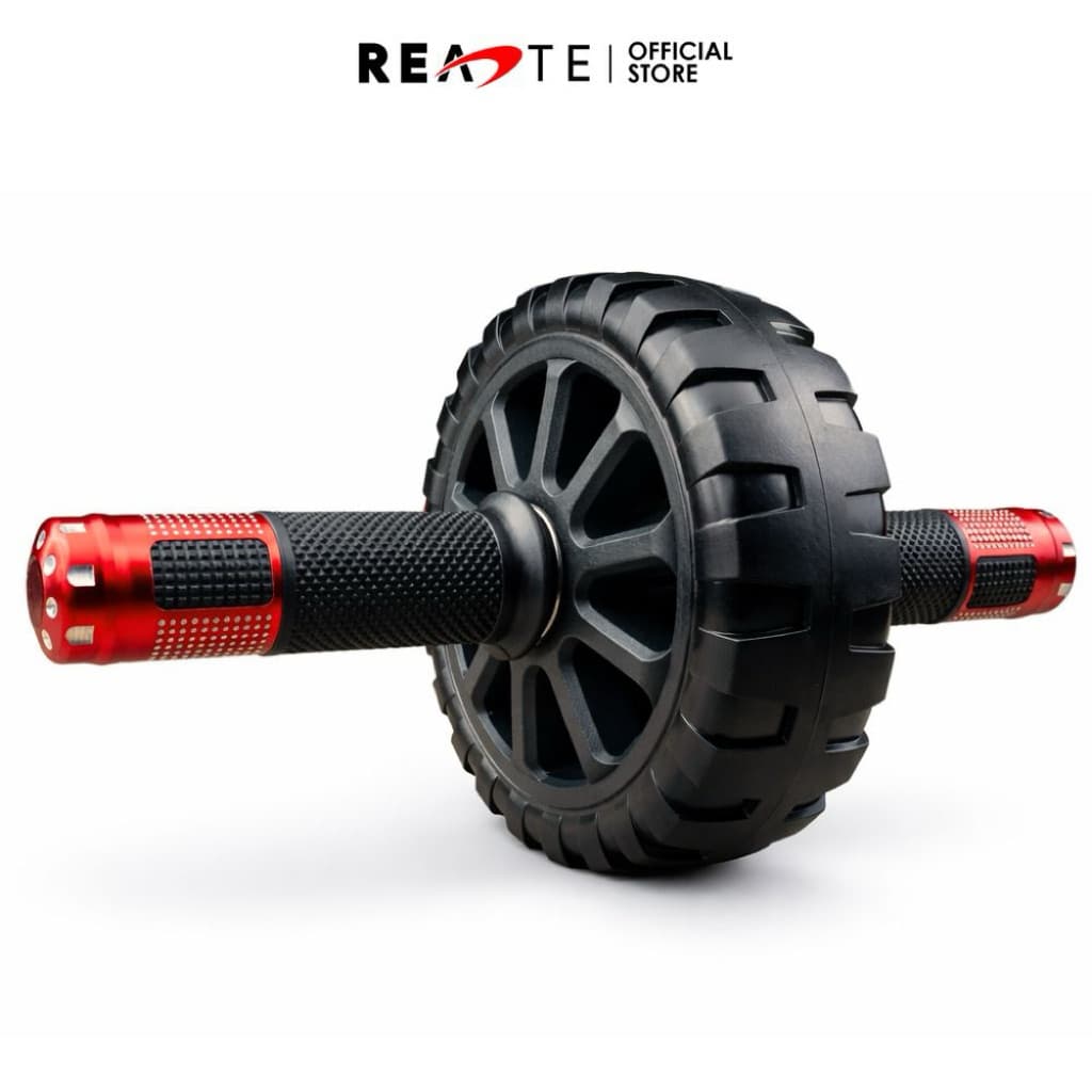 READTE ลูกกลิ้งออกกำลังกาย แบริ่ง ล้อเดี่ยว และ คู่ บริหารหน้าท้อง AB ROLLER WHEEL รูปที่ 1