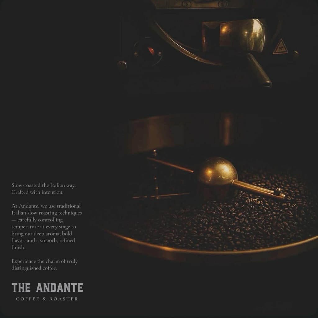 The Andante เมล็ดกาแฟคั่วกลาง เบลนด์พรีเมียม บ่มถังวิสกี้ Dolce Amore Blend refill bag รูปที่ 9
