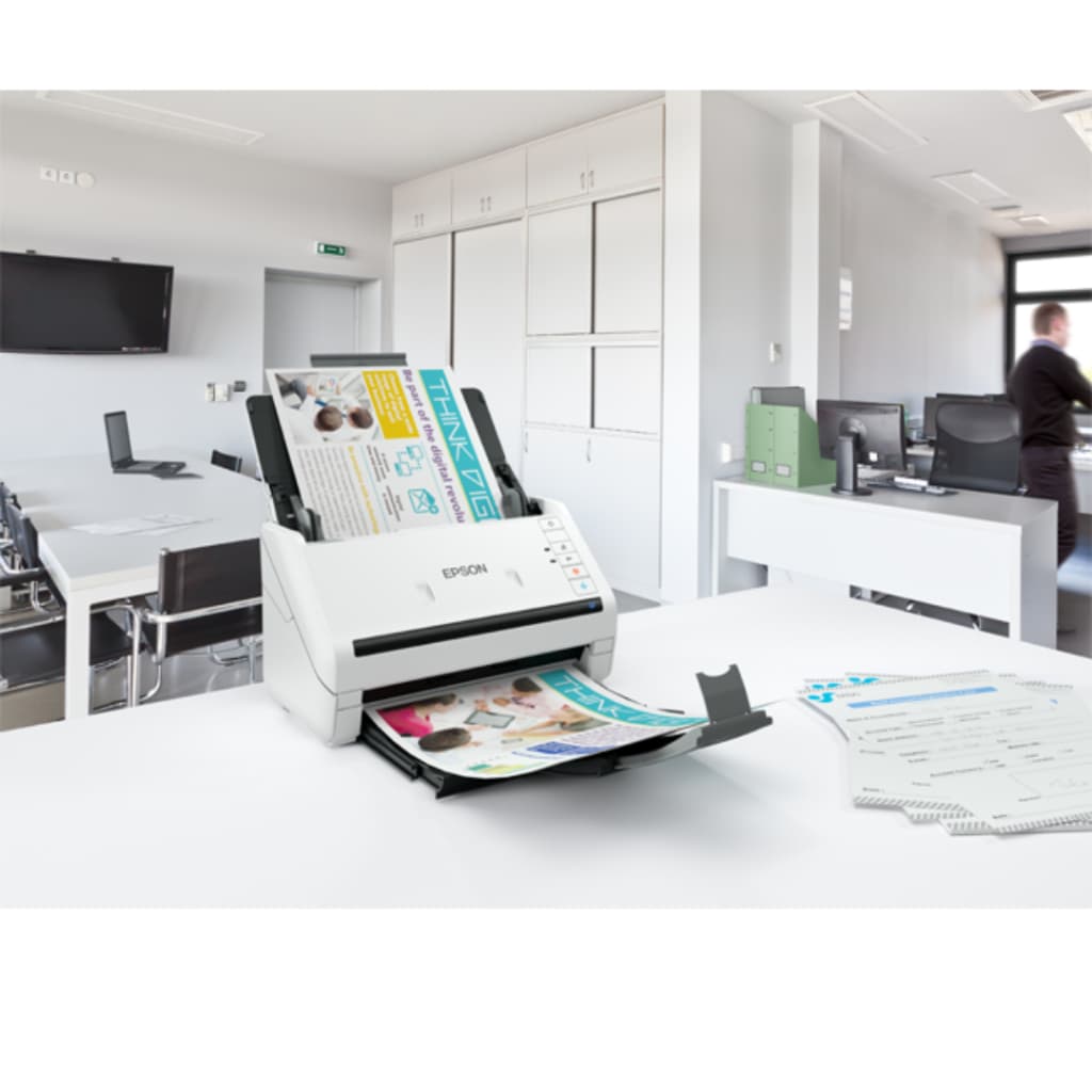 Epson WorkForce DS-530II สแกนเนอร์ A4 Duplex Sheet-fed Document Scanner รับประกันศูนย์ 1ปี รูปที่ 3