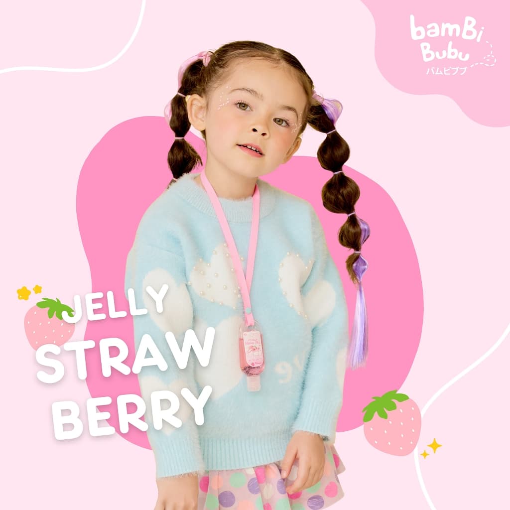Bambi Bubu เจลแอลกอฮอล์ Food grade แบบคล้องคอ เจลแอลกอฮอล์ล้างมือ เจลแอลกอฮอล์แบบพกพา รูปที่ 3