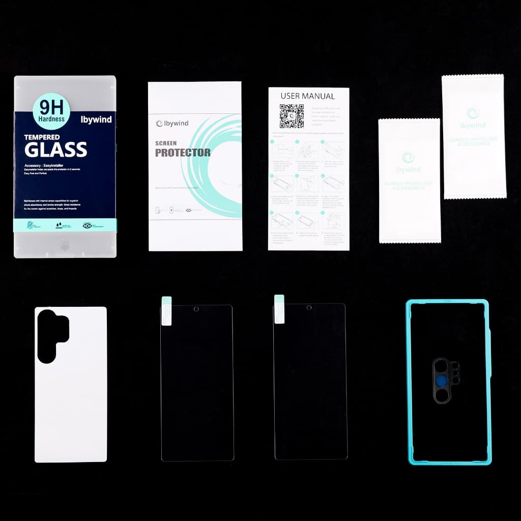 ฟิล์ม Samsung Galaxy S26 Ultra 5G ฟิล์มกระจกใส ibywind ของแท้ พร้อมฟิล์มหลังและกันเลนส์กล้อง รูปที่ 5