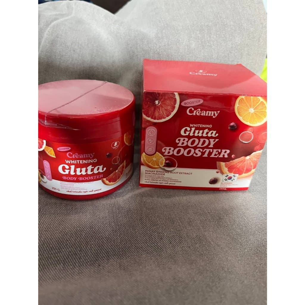 ญาจิน่า Yajina CREAMY GLUTA Creamy Whitening Gluta Body Booster ครีมบำรุงผิวกายและอาหารเสริมญาจิน่ากลูต้า รูปที่ 6