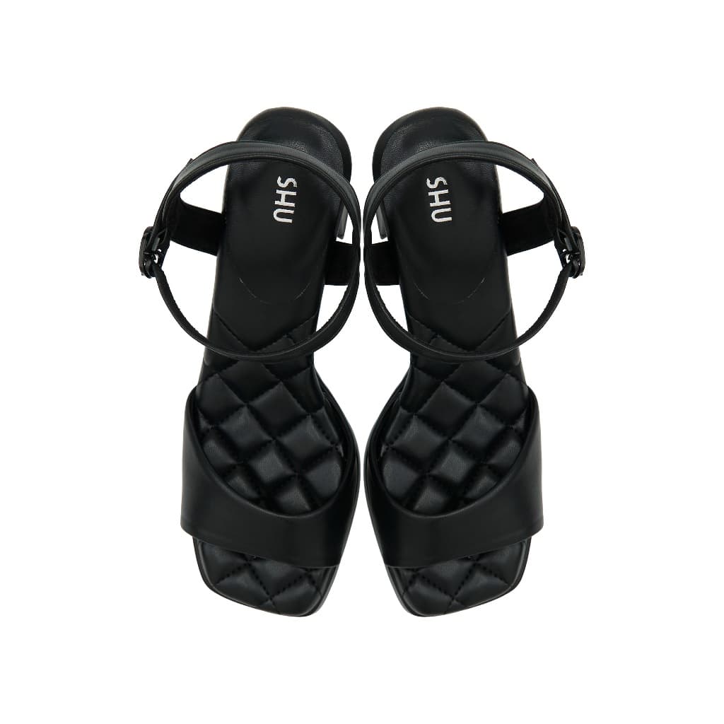 SHU PALETTE SOFT 3.5" ORIGINAL ANKLE STRAPS รองเท้าส้นสูง รูปที่ 3