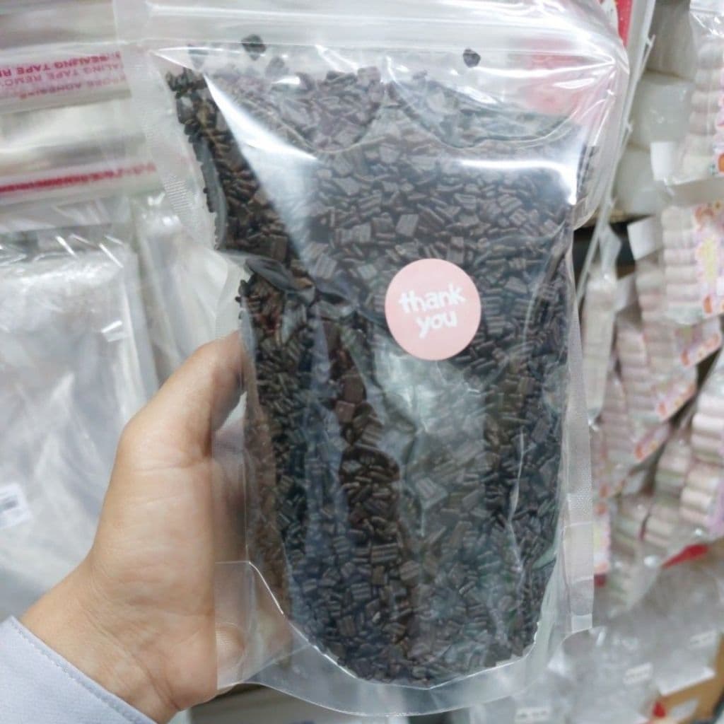 น้ำตาลตกแต่งขนม ท็อปปิ้งแต่งหน้าเค้ก โดนัท คัพเค้ก เรนโบว์ เม็ดสี ช็อกแฟลก ช็อกไรซ์ รูปที่ 3