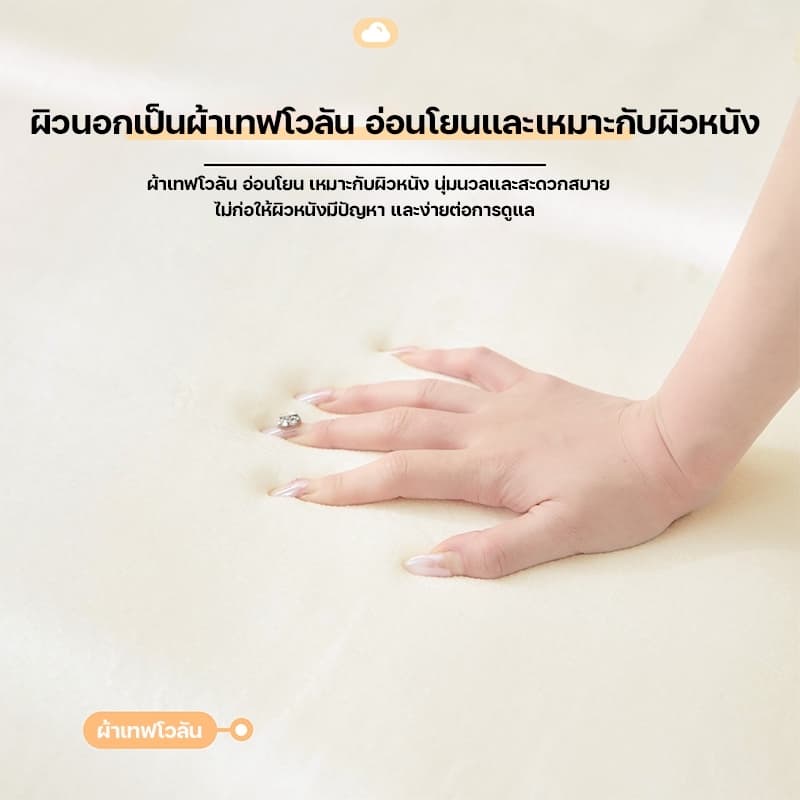ถึงวันรุ่งขึ้นเบาะรองคลาน XPEหนา 2.5 ซม. 180x200ซม. กันกระแทกไม่ลื่น พับเก็บง่ายไม่กินพื้นที่ เบาะรองคลานแบบหนา รูปที่ 9