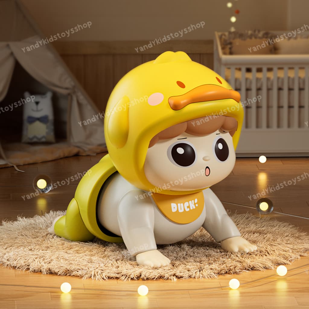 ⭐Y&YToys Kids⭐ ตุ๊กตาฝึกคลาน ตุ๊กตามีเสียง ของเล่นเสริมพัฒนาการ ตุ๊กตาทารก มีดนตรี รูปที่ 9